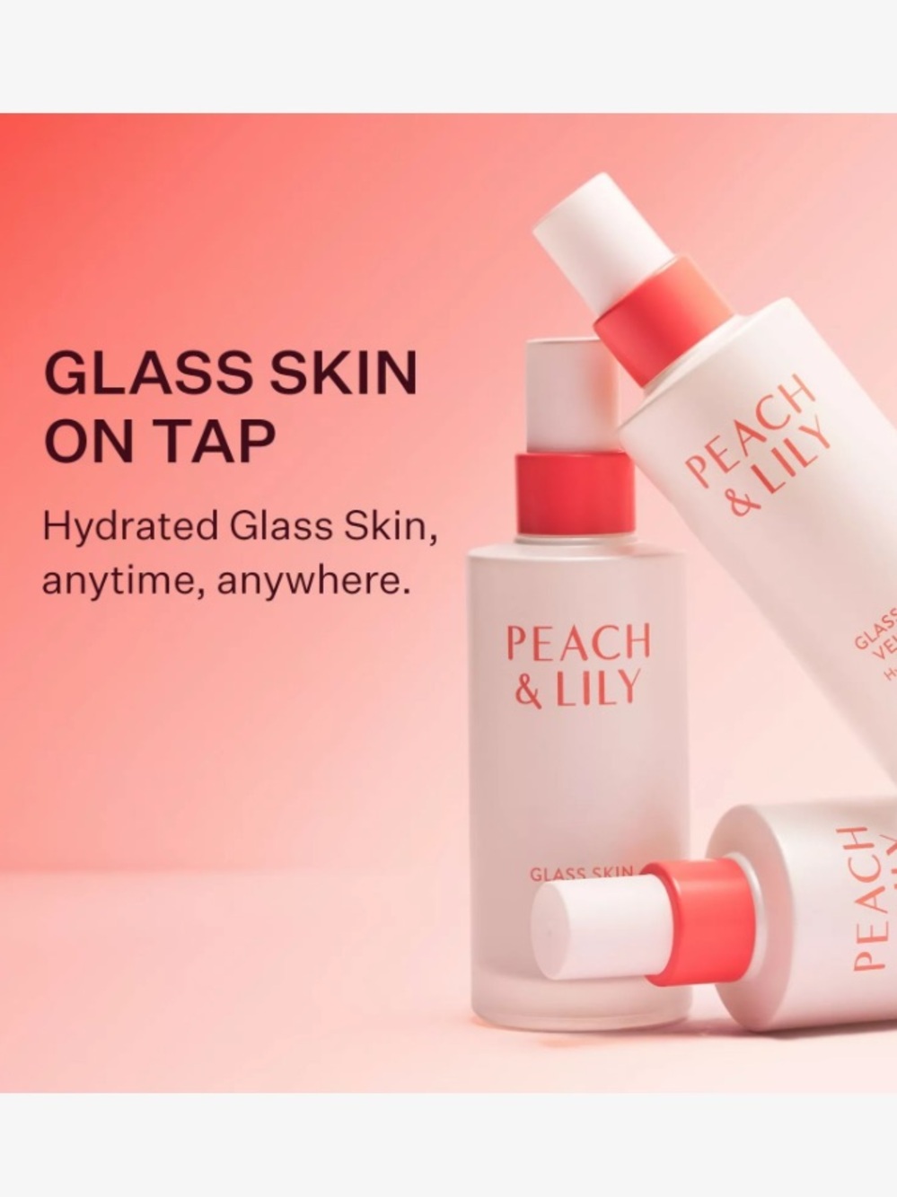 PEACH & LILY Glass Skin Veil Mist, Hydrate and Glow Korean Beauty Facial Mist - Picture 7 of 16